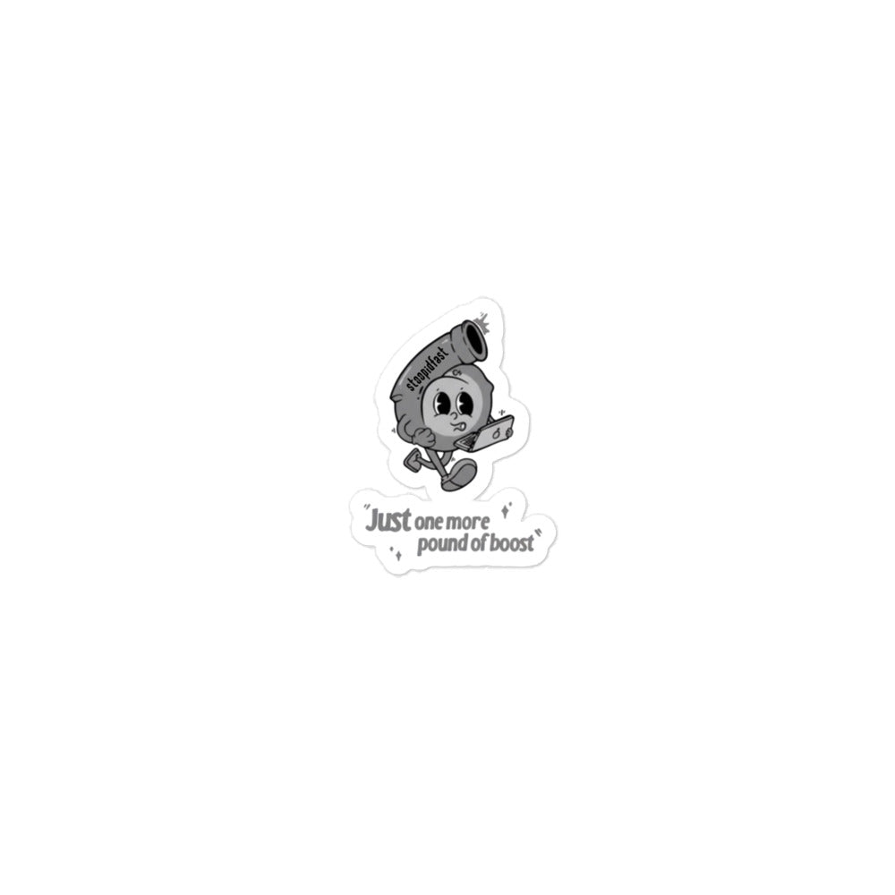 Boost sticker – st00pidfast